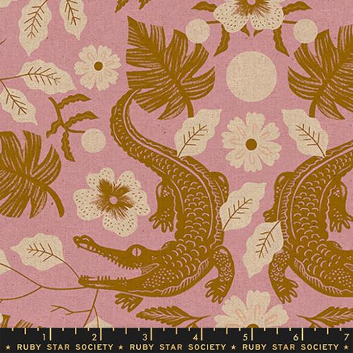 CANVAS Florida Vol 2 Gator in Lavender - FQ or more