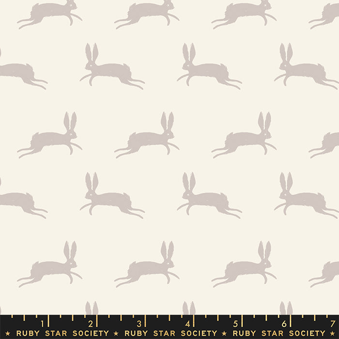 Spooky Darlings Ghost Bunny in Buttercream - FQ or more