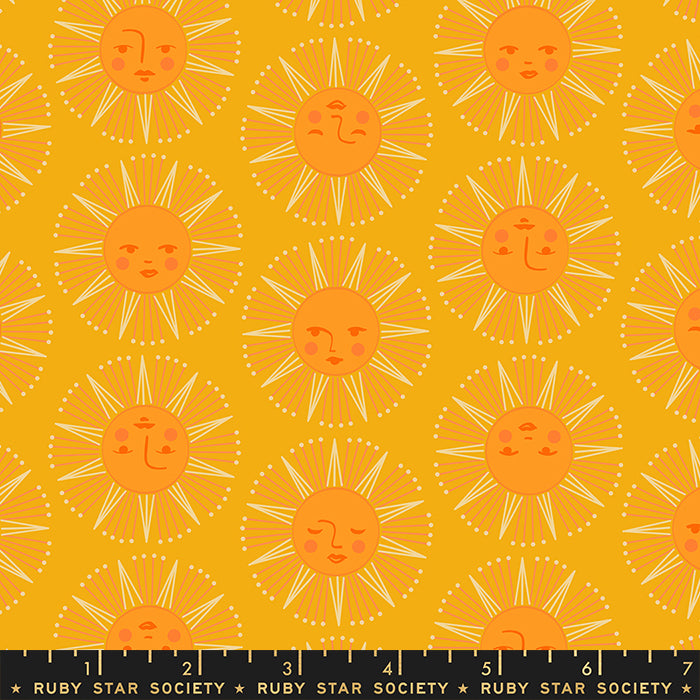 Rise and Shine Sundream in Buttercup - FQ or more